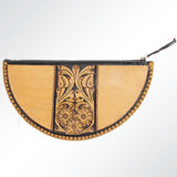 American Darling ADBG601 Taco Hand Tooled Genuine Leather Women Bag Western Handbag Purse