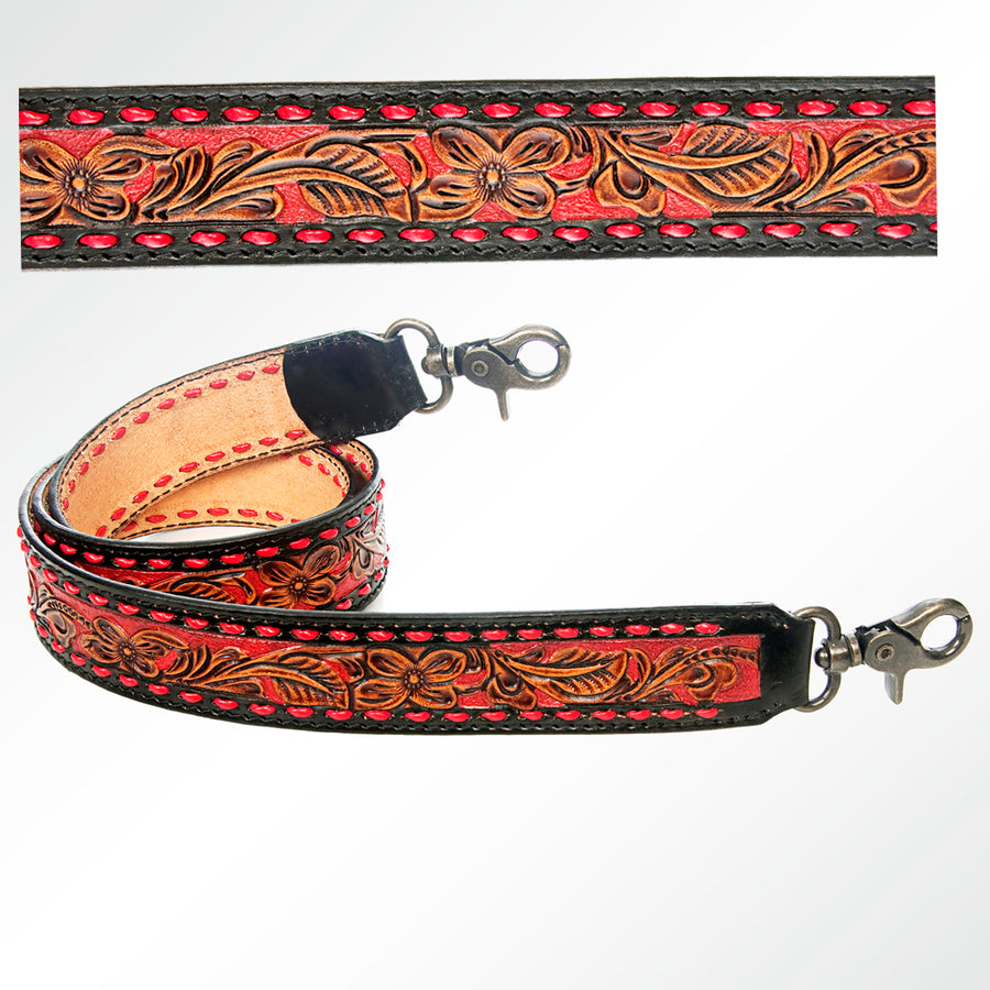 American Darling ADSTF143 Hand Tooled Genuine Leather Crossbody Handle by Hilason – Cowboy and equestrian accessories
