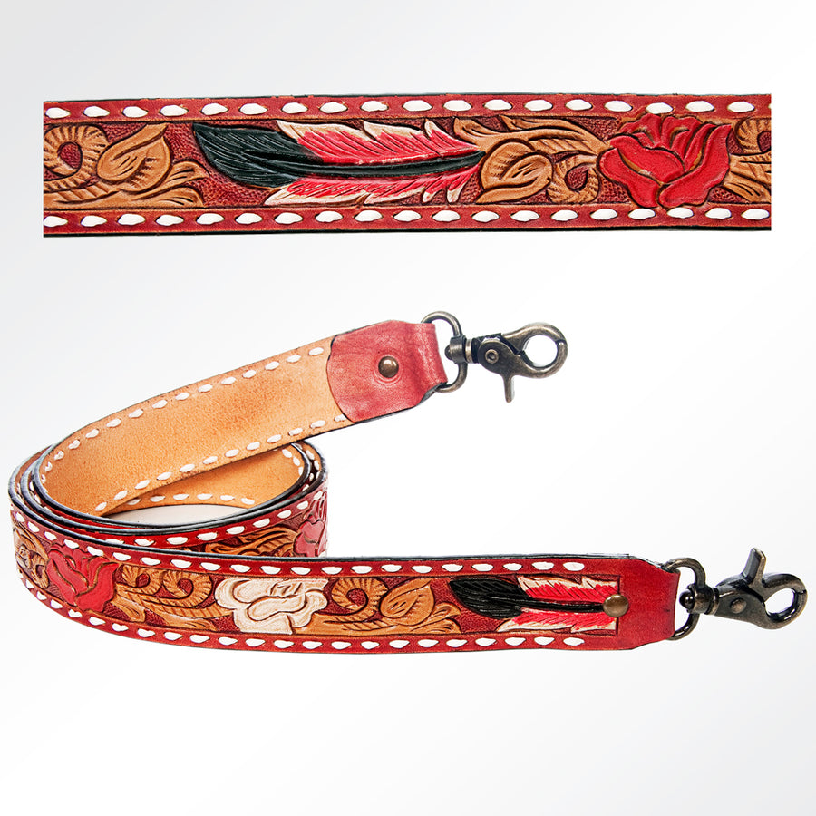 American Darling ADSTF149 Hand Tooled Genuine Leather Crossbody Handle by Hilason – Cowboy and equestrian accessories