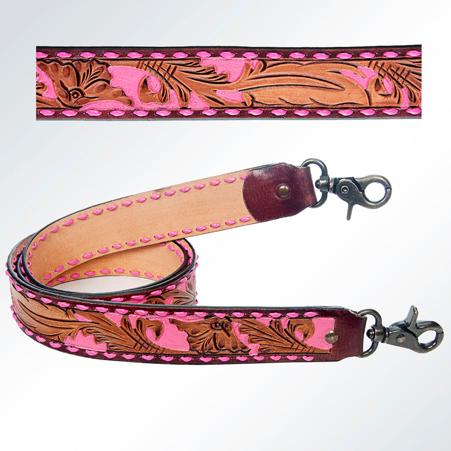 American Darling ADSTF158 Hand Tooled Genuine Leather Crossbody Handle by Hilason – Cowboy and equestrian accessories