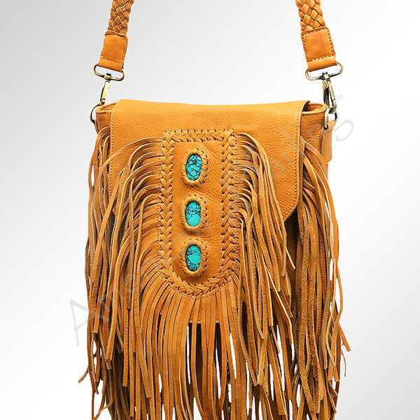 American Darling Messenger Full Grain Leather Western Women Bag Handbag Purse | Crossbody for Cute - Uhorse