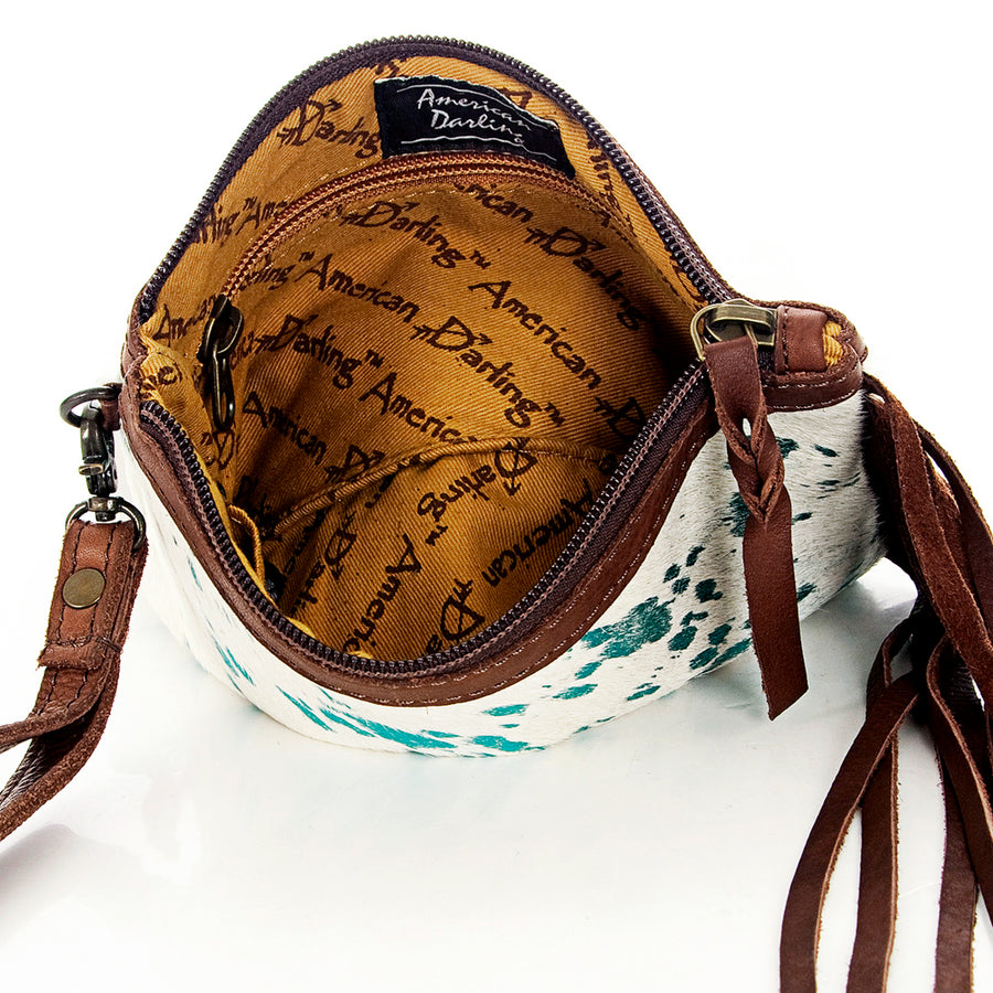 GIBG230 American Darling Hair On Genuine Leather Women Bag Western Handbag Purse