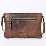 American Darling ADBGS178H Envelope Hair On Genuine Leather Women Bag Western Handbag Purse