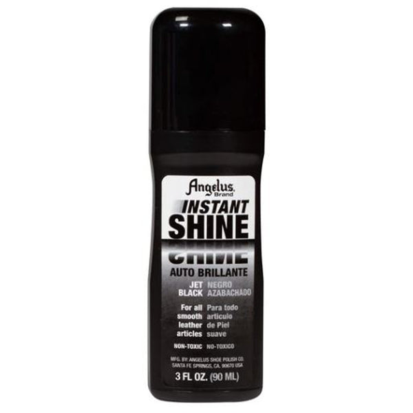 Black instant shine leather polish spray bottle - Uhorse