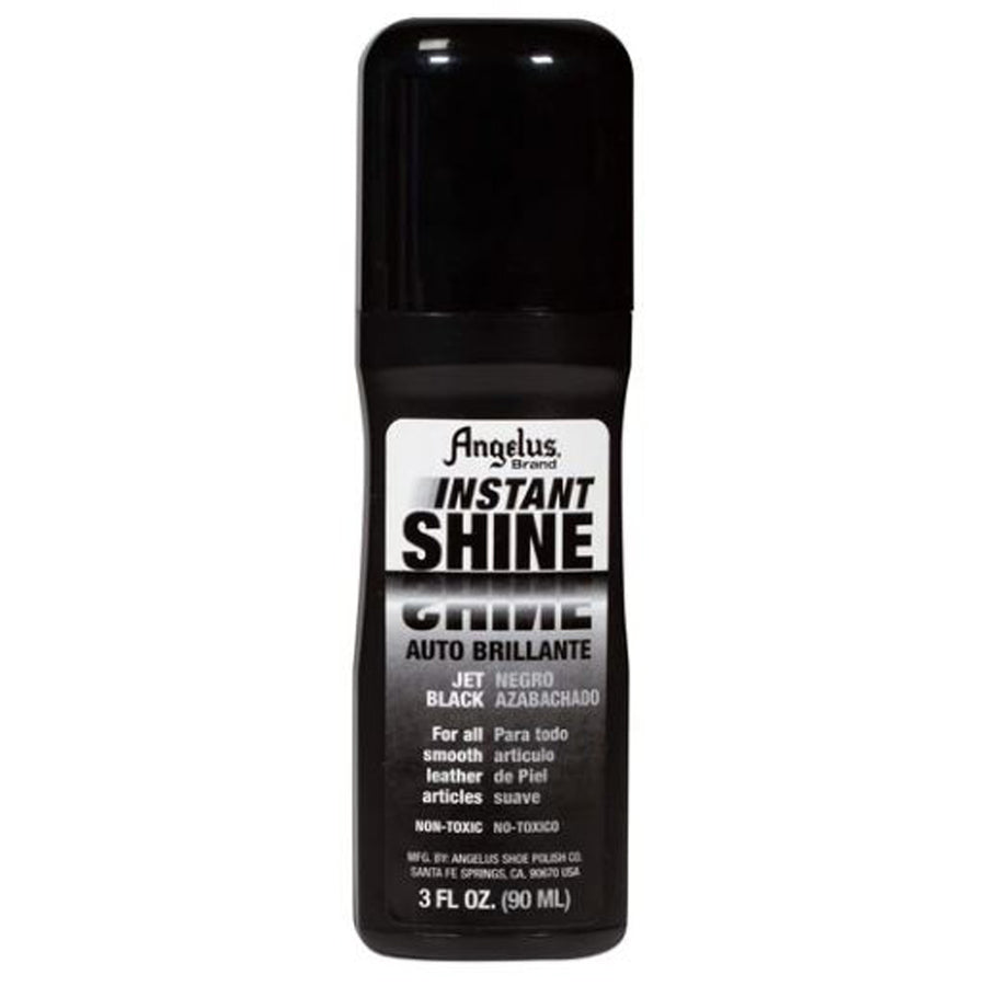 Black instant shine leather polish spray bottle - Uhorse