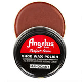 3 Oz Angelus Perfect Stain Shoe Wax Polish Mahogany