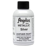 4 Oz Angelus Leather Paint Silver