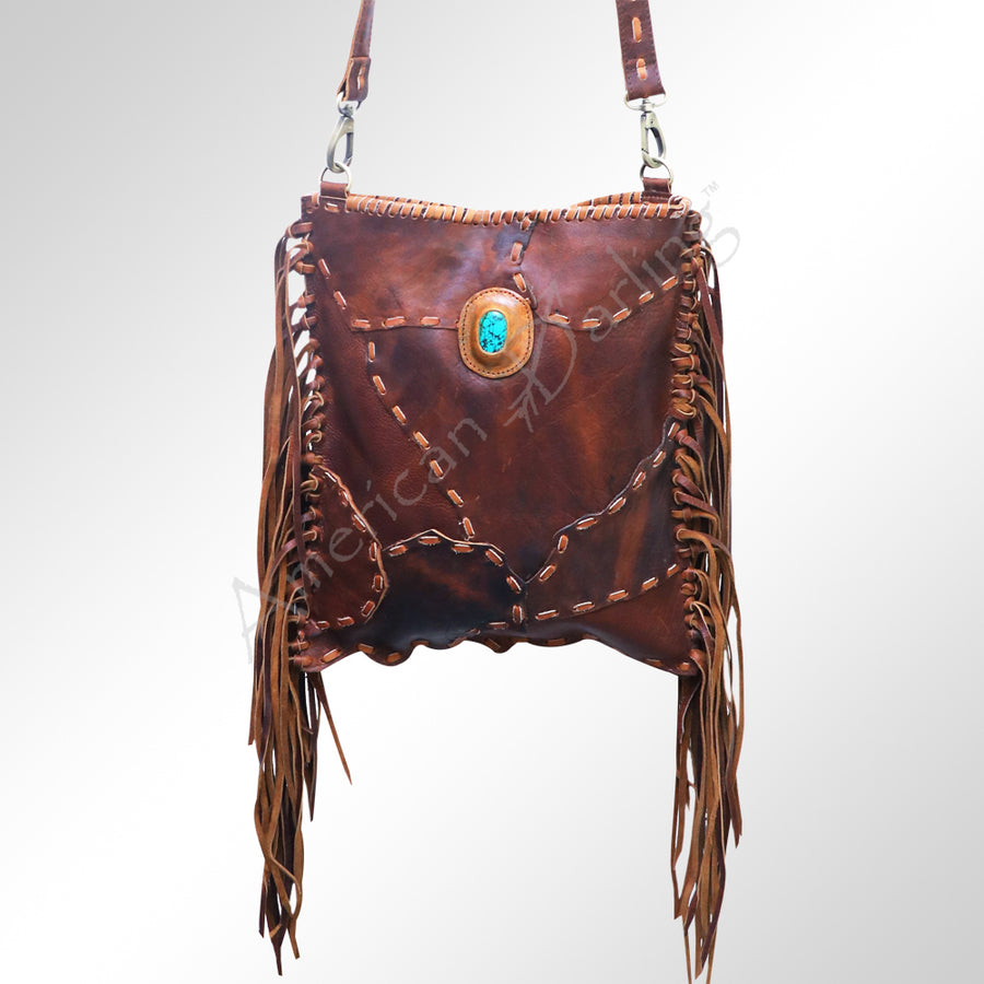 American Darling Cross Body Full Grain Leather Western Women Bag Handbag Purse | Crossbody for Cute