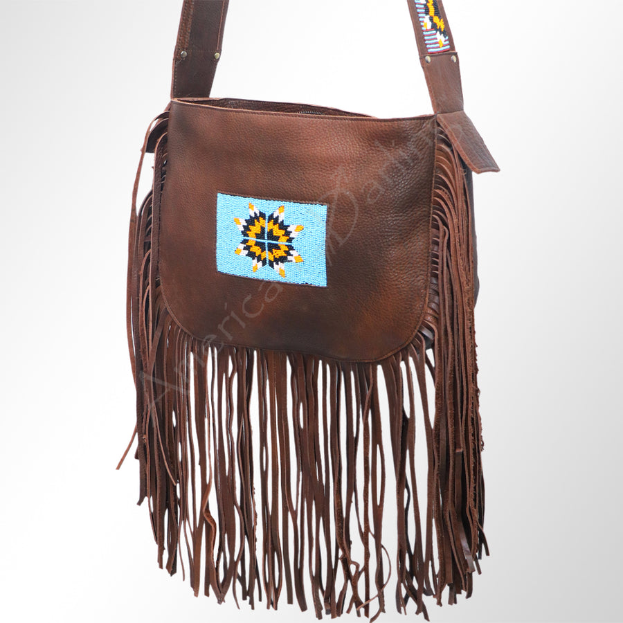 American Darling Cross Body Full Grain Saddle Blanket Genuine Leather Western Women Bag Handbag Purse | Crossbody - Uhorse