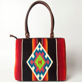 American Darling Tote Hand Tooled Saddle Blanket Genuine Leather Women Bag Western Handbag Purse