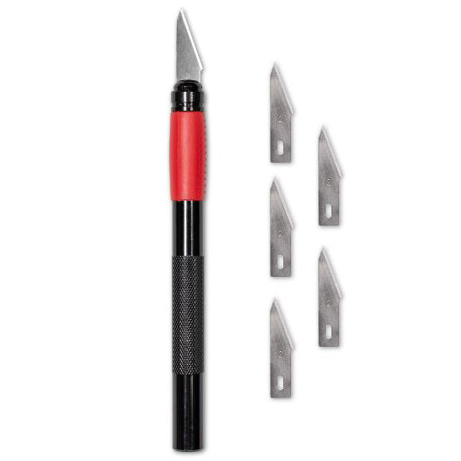 Angelus Detail Knife with 5 Spare No. 2 Blades - Uhorse