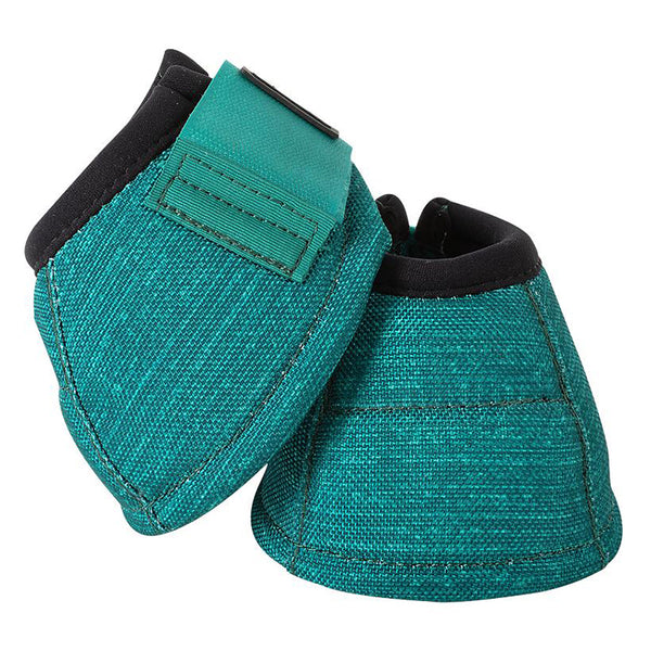 Small Classic Equine H. Bell Boots Dyno No Turn Overreach Emerald by Hilason – Cowboy and equestrian accessories
