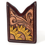 American Darling ADCCF105 Card-Holder Hand Tooled Genuine Leather Women Bag Western Handbag Purse