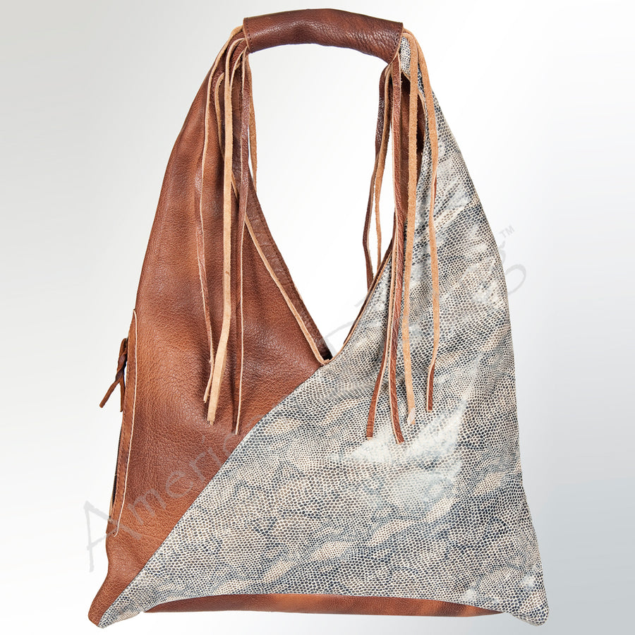 American Darling Hobo Bag Genuine Leather Western Purse with Fringes High-Quality YKK Zipper & Well-compartmentalized