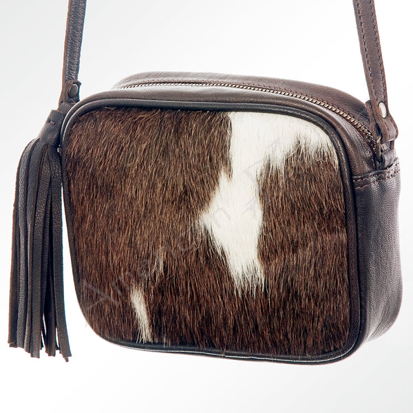 American Darling Small Crossbody Hair On Genuine Leather Western Women Bag Handbag Purse | for Cute - Uhorse