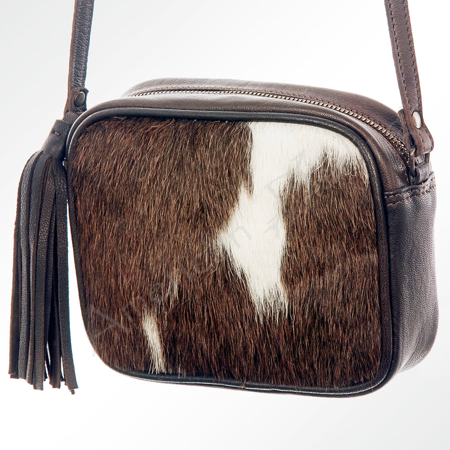 American Darling Small Crossbody Hair On Genuine Leather Western Women Bag Handbag Purse | for Cute - Uhorse