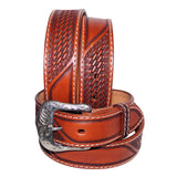 Leather Gun Holster Belt Carry Heavyduty Western Men Concealed Hilason