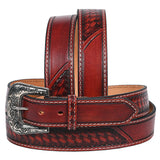 Leather Gun Holster Belt Carry Heavyduty Western Men Concealed Hilason