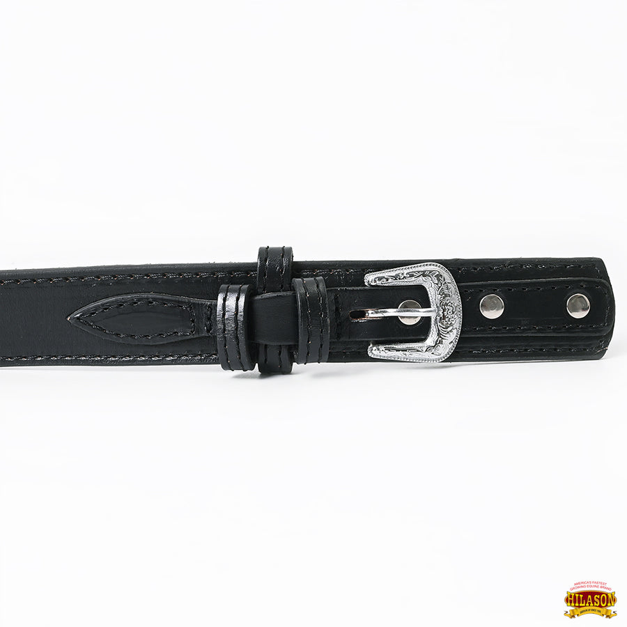 HILASON Western Genuine Leather Belt for Men Women Cowboy Cowgirl Handmade Unisex Full Grain Heavy Duty Engraved Buckle