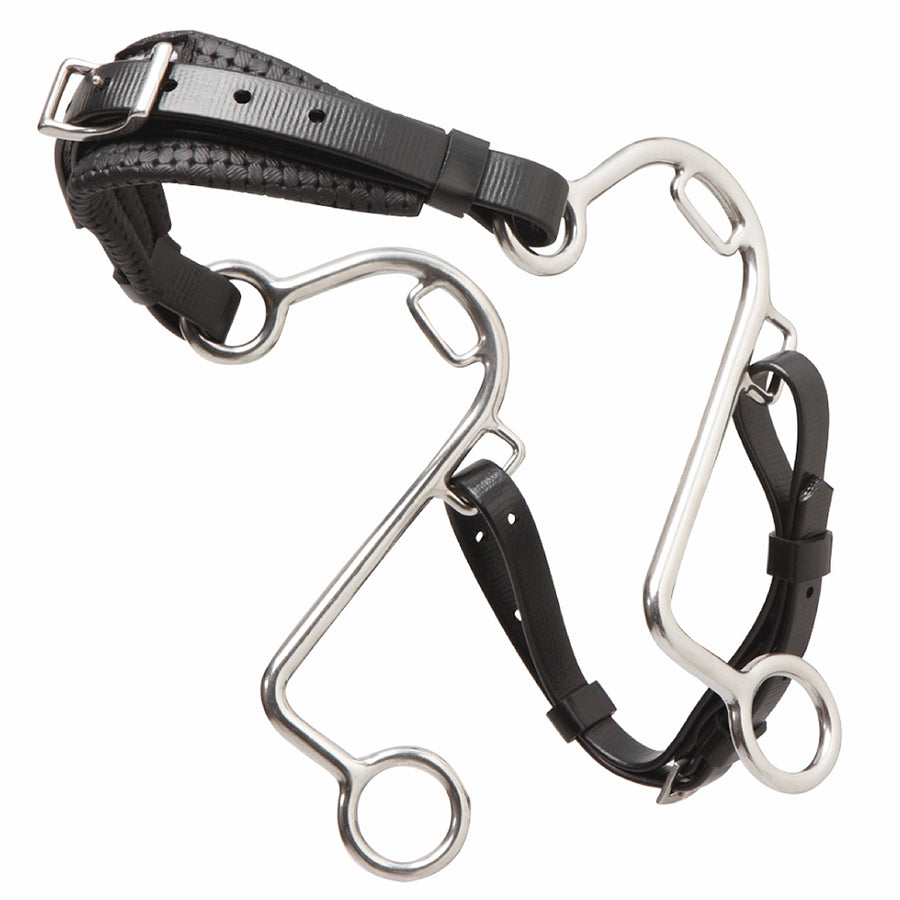 Zilco Horse S Hackamore Comfortable Customizable Fit - Uhorse