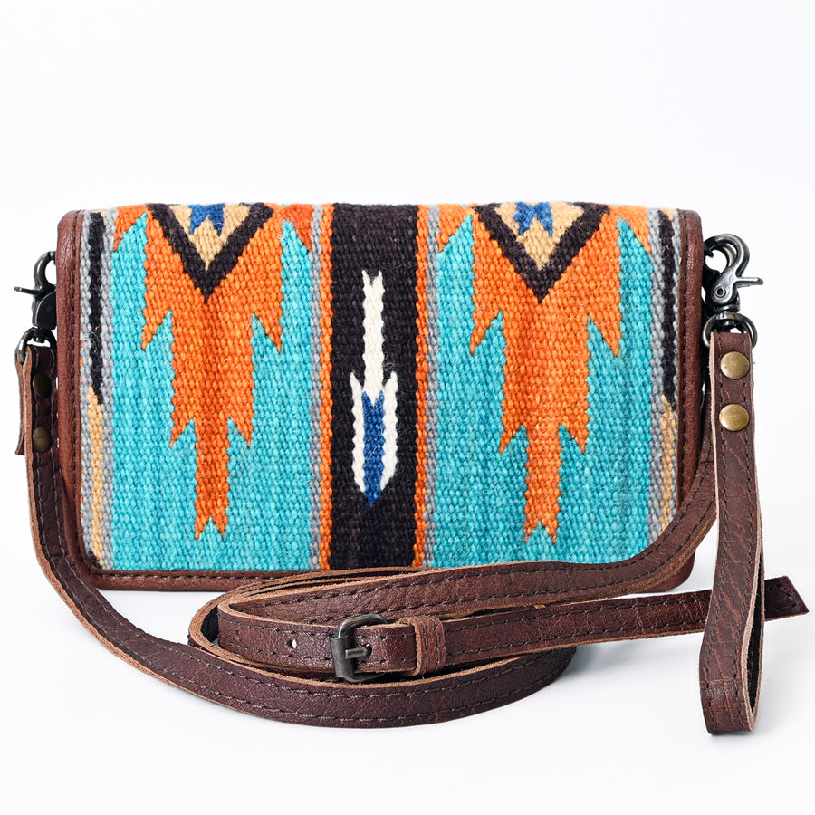American Darling Organizer Hair On Genuine Leather Western Women Bag Handbag Purse | for Cute Travel