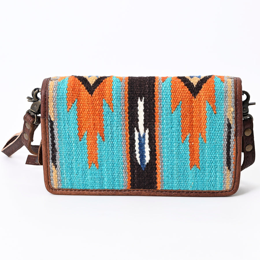 American Darling Organizer Hair On Genuine Leather Western Women Bag Handbag Purse | for Cute Travel