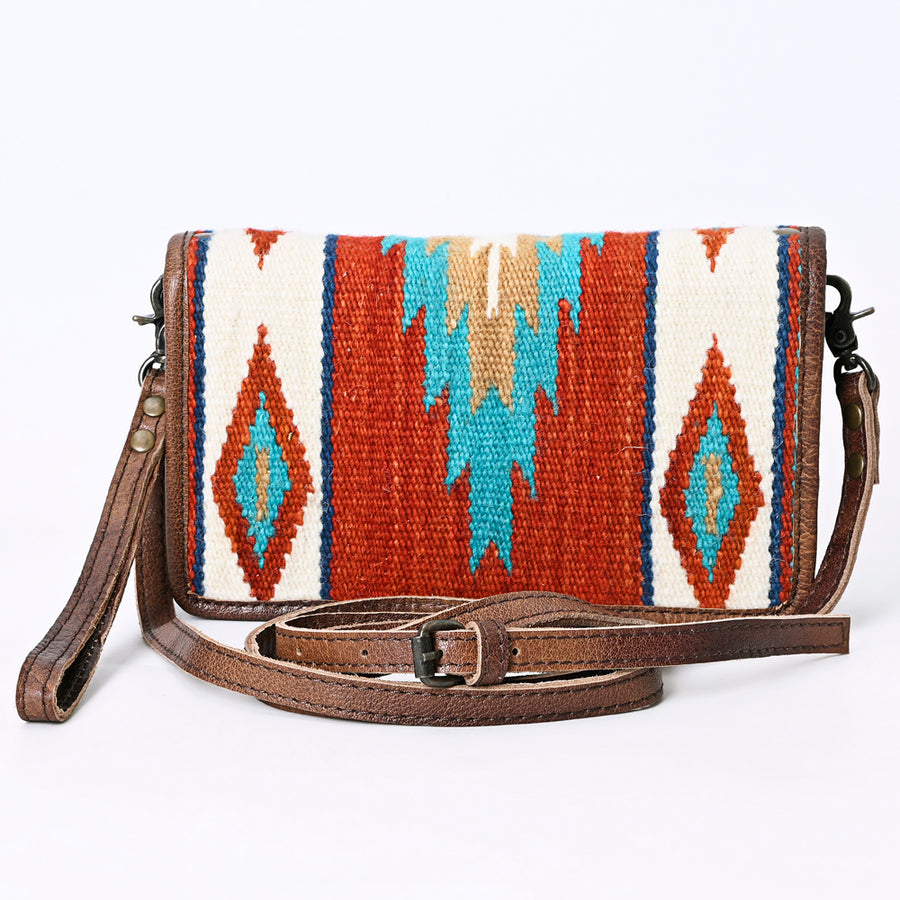American Darling Organizer Hair On Genuine Leather Western Women Bag Handbag Purse | for Cute Travel