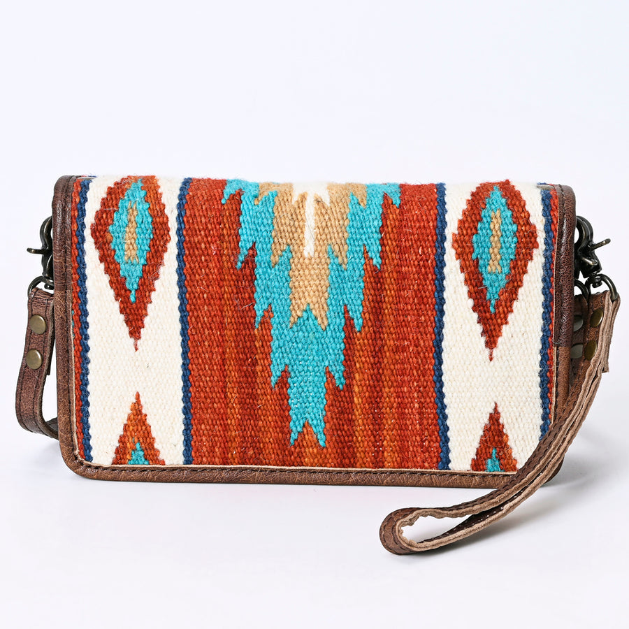 American Darling Organizer Hair On Genuine Leather Western Women Bag Handbag Purse | for Cute Travel