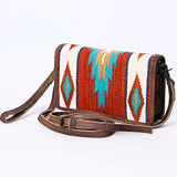 American Darling Organiser Hair On Genuine Leather women bag western handbag purse
