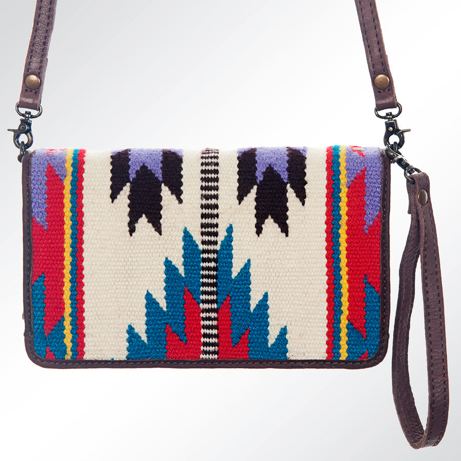 American Darling Organizer Hair On Genuine Leather Western Women Bag Handbag Purse | for Cute Travel