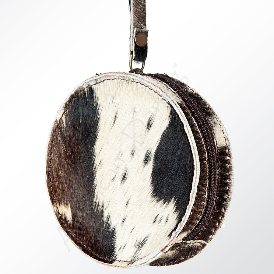 American Darling Canteen Hair-On Genuine Leather Women Bag Western Handbag Purse | for Cute - Uhorse