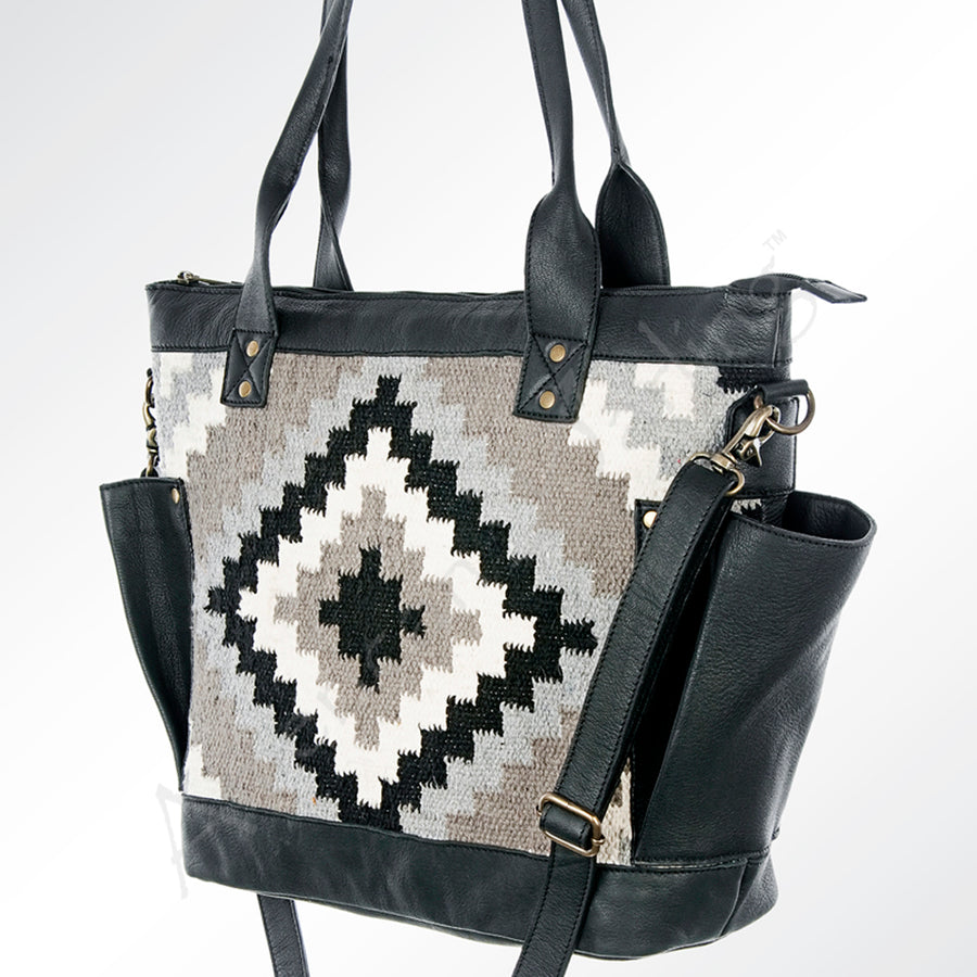 American Darling Tote Saddle Blanket Genuine Leather Western Women Bag Handbag Purse | Travel Bags Cute College - Uhorse