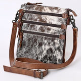 American Darling ADBG630 Crossbody Hair-On Genuine Leather Women Bag Western Handbag Purse