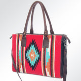 American Darling Saddle Blanket Genuine Leather Women Bag Western Handbag Purse