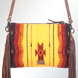 American Darling Saddle Blanket Genuine Leather Women Bag W. Handbag