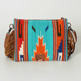 American Darling Cross Body Saddle Blanket Genuine Leather Women Bag Western Handbag Purse