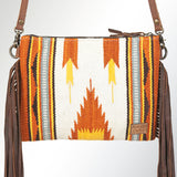 American Darling Cross Body Saddle Blanket Genuine Leather Women Bag Western Handbag Purse