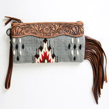 American Darling ADBG344N Wristlet Hand Tooled Saddle Blanket Genuine by Hilason – Cowboy and equestrian accessories