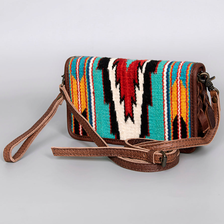 American Darling Saddle Blanket Leather Organiser Bag - Uhorse