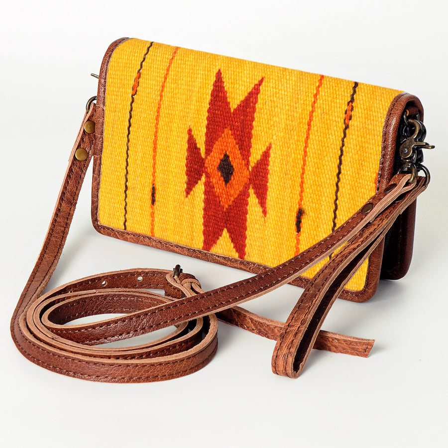 American Darling Saddle Blanket Leather Organiser Bag - Uhorse