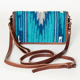 American Darling Organizer Hair On Genuine Leather Western Women Bag Handbag Purse | for Cute Travel
