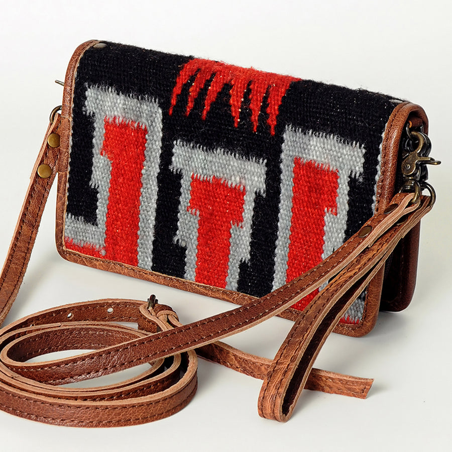 American Darling Saddle Blanket Leather Organiser Bag - Uhorse