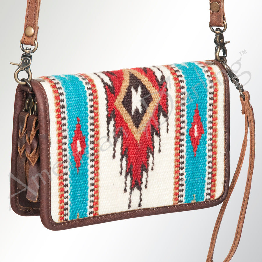 American Darling Saddle Blanket Leather Organiser Bag - Uhorse