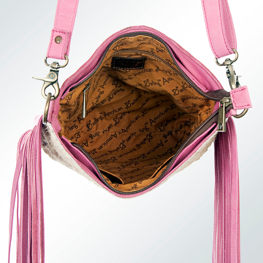American Darling Cross Body Hair on Genuine Leather Western Women Bag | Handbag Purse Crossbody for Cute