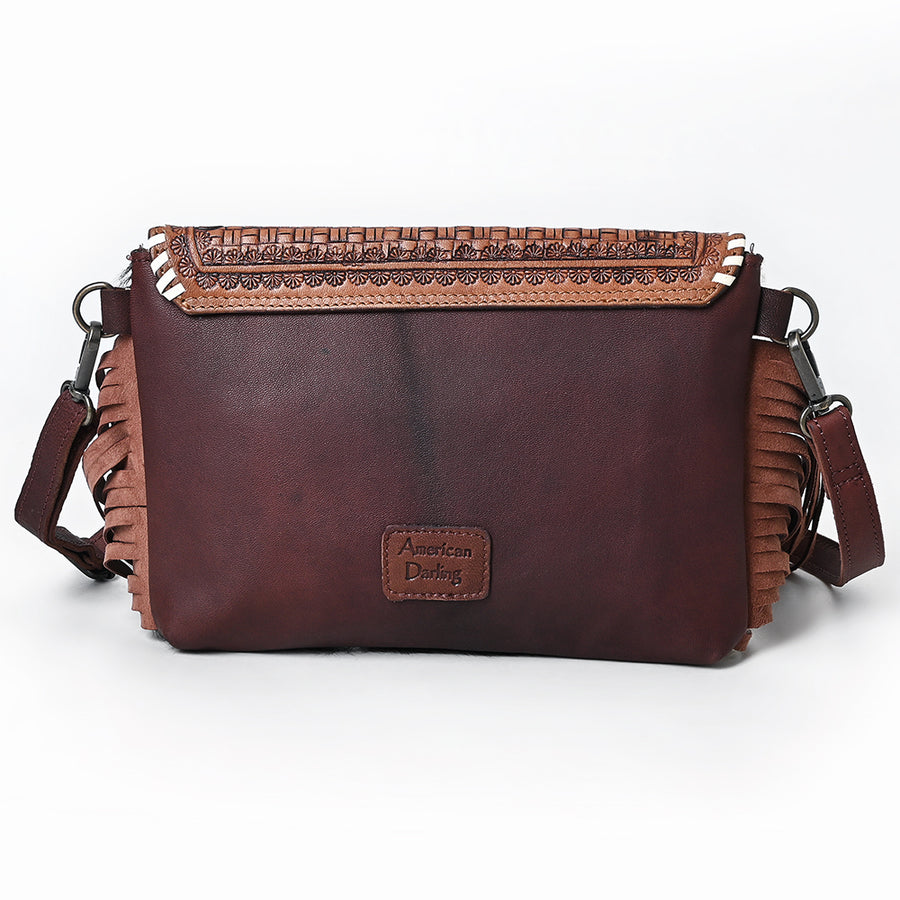 American Darling Cross Body Hair On-Genuine Leather Western Women Bag Handbag Purse | Crossbody for Cute