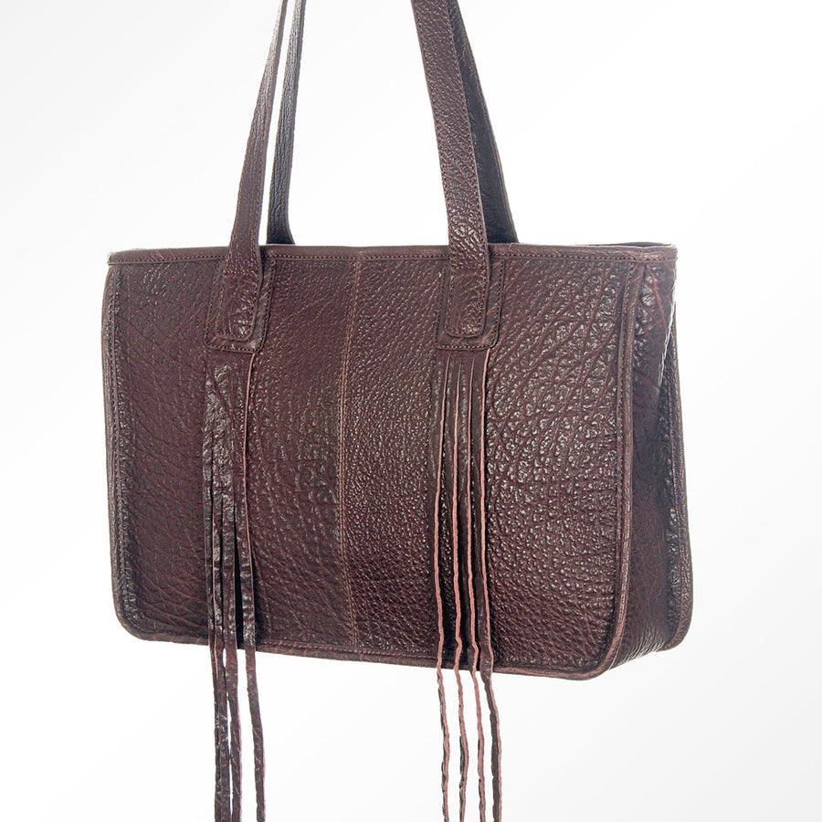 American Darling Briefcase Genuine Leather Women Bag Western Handbag | Tote Hand Tooled Travel - Uhorse