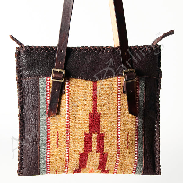 American Darling Tote Saddle Blanket Genuine Leather Western Women Bag Handbag Purse | Travel Bags College Casual - Uhorse