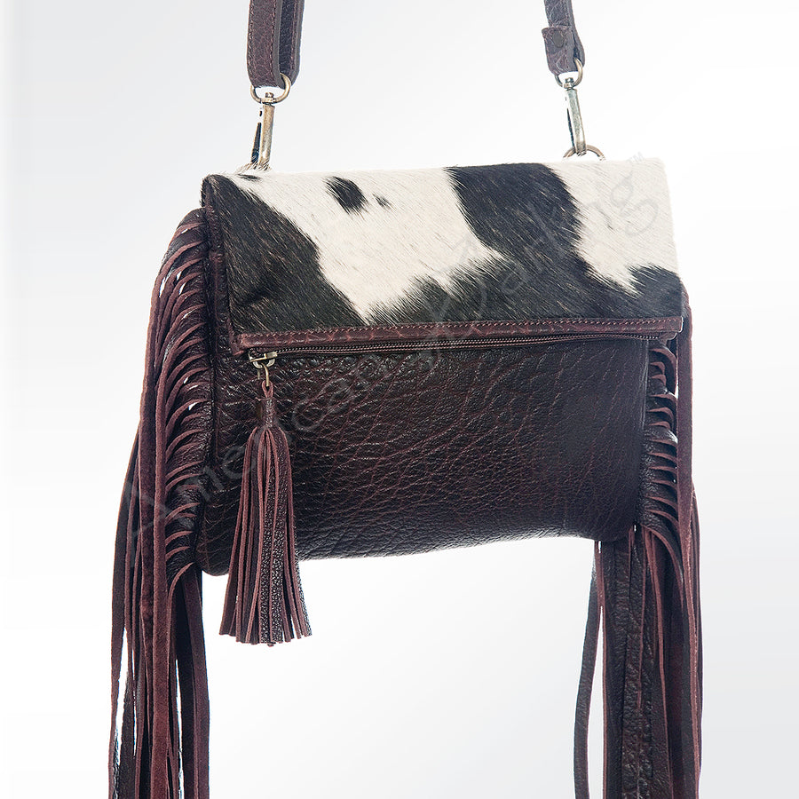 American Darling Cross Body Hair On-Genuine Leather Western Women Bag Handbag Purse | Crossbody for Cute - Uhorse
