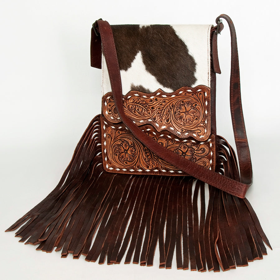 American Darling Cross Body Hair On-Genuine Leather Western Women Bag Handbag Purse | Crossbody for Cute - Uhorse