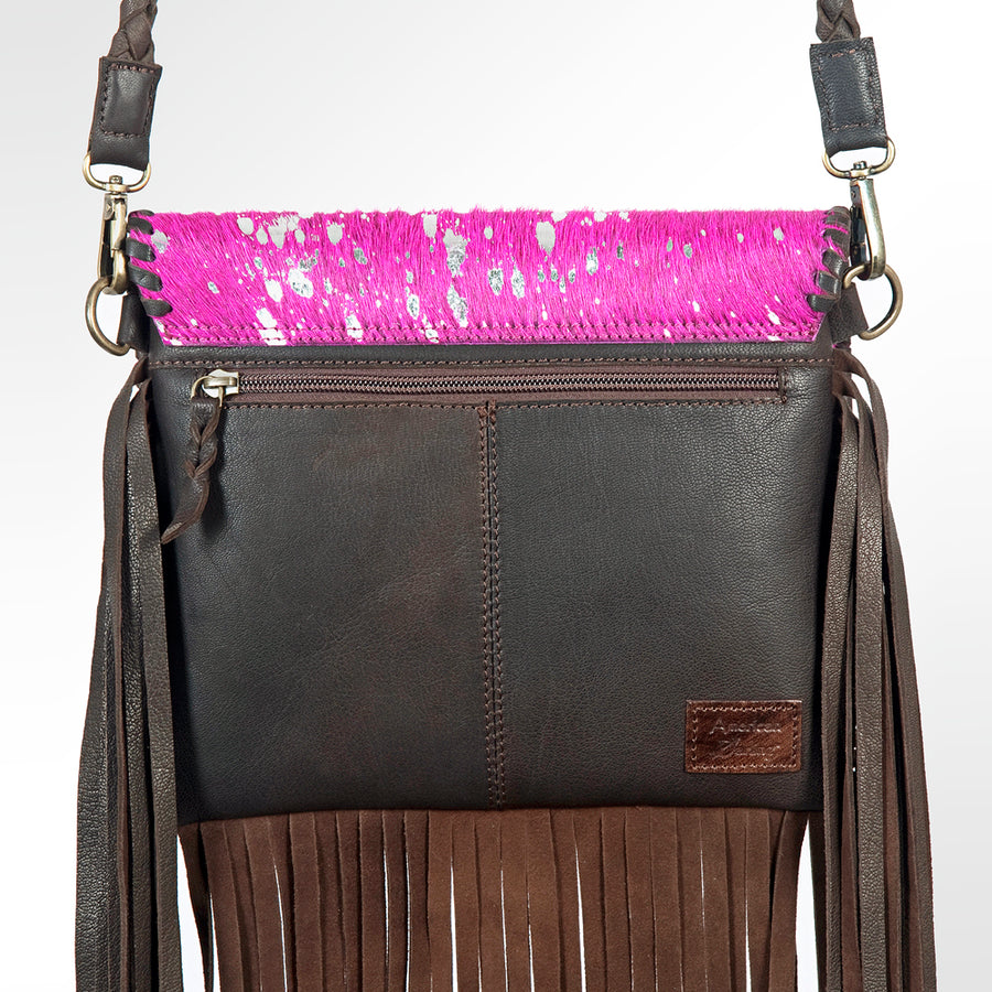 American Darling Cross Body Hair On-Genuine Leather Western Women Bag Handbag Purse | Crossbody for Cute